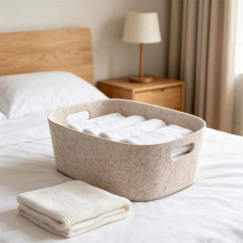 Foldable Clothing Storage Basket